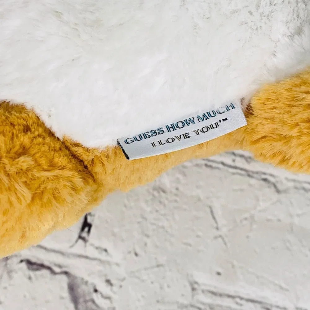 Guess How Much I Love You Brown Hare Bunny 14” Plush Kids Preferred Bendable Ear - Picture 12 of 13